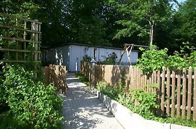 Eingang zum Spielplatz